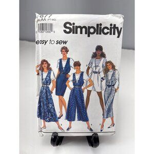 Simplicity 7877 Jumper Pattern Size Petite Small Medium Clothing uncut 90s